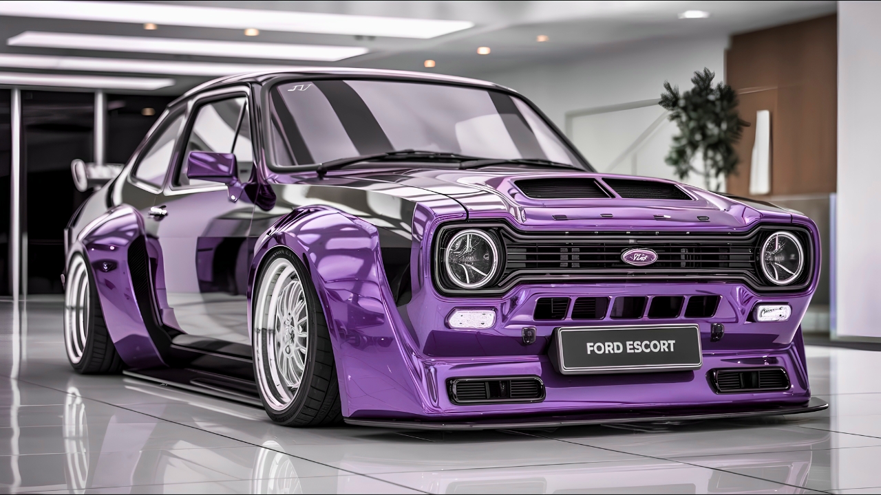 Classic Ford Escort Mk1 RS Restomod – Modern Performance Meets Vintage Style