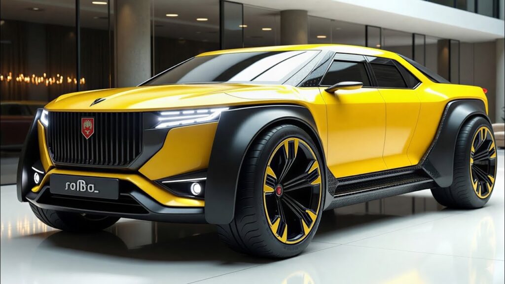 GAZ Sobol Concept Widebody Yellow Edition | Aggressive Futuristic Van Design, Speculative Custom Build, Exterior Styling, Performance Look & 2026 Concept Showcase
