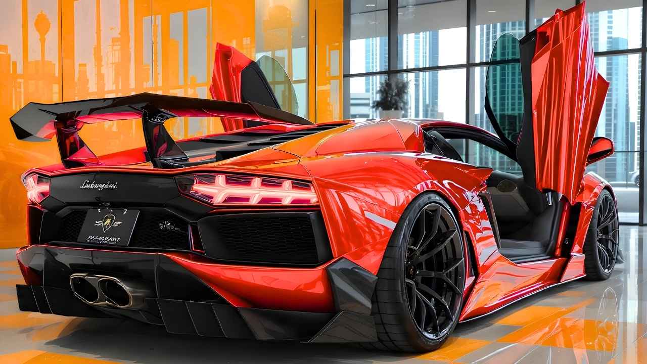 2026 Lamborghini Aventador Supercar: The Powerful Italian Beast with Extreme Speed, Futuristic Design, Luxury Interior, and Unmatched Road Performance