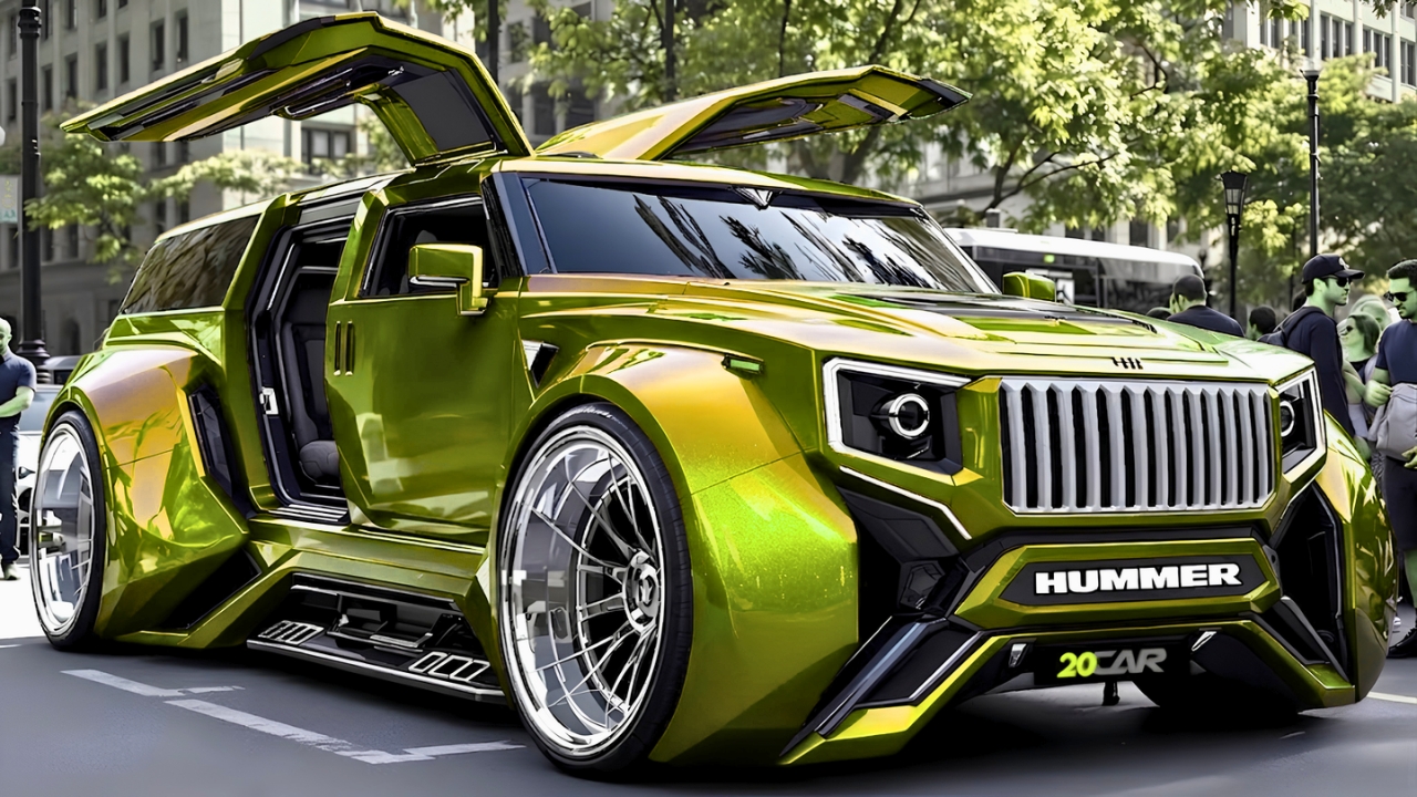 Hummer H1 Concept: The Ultimate Off-Road Beast with Military-Inspired Design, Massive Power, Rugged Performance, and Bold American Luxury