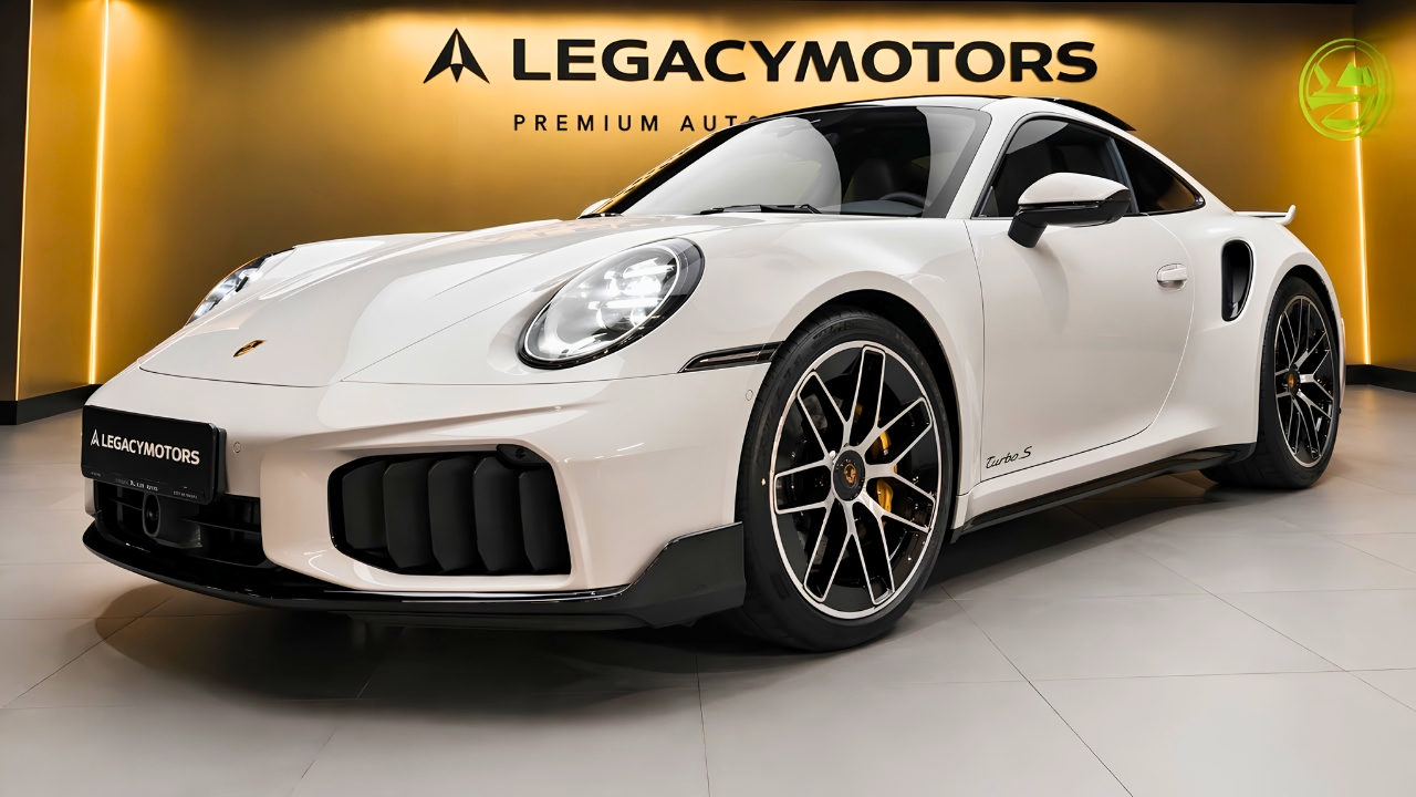 White Porsche 911 Turbo S – Powerful Performance and Premium Design