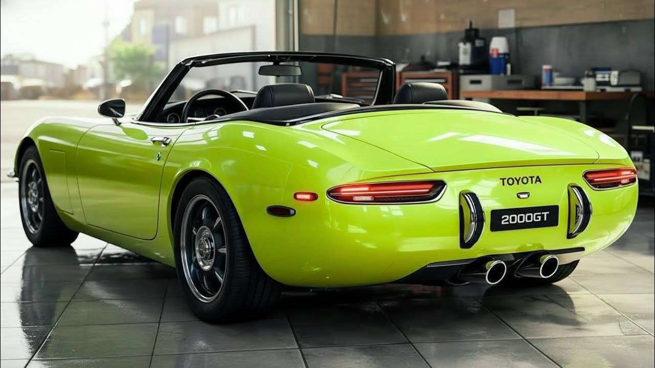 2026 Toyota 2000GT Returns – New Design, Powerful Engine & Luxury Sports Car Revealed