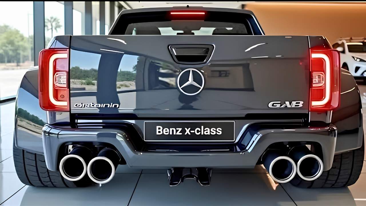 Mercedes-Benz X-Class Widebody Pickup – Luxury Truck with Powerful Style