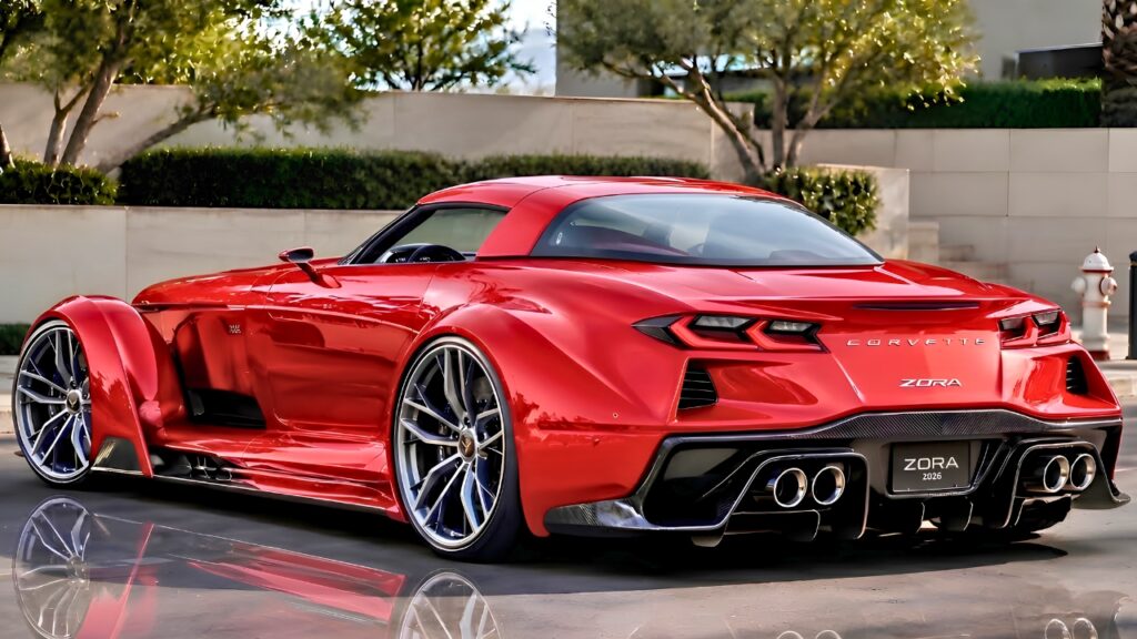 Corvette Zora: High-Performance Mid-Engine Supercar Combining V8 Power, Hybrid Technology, and Cutting-Edge Design
