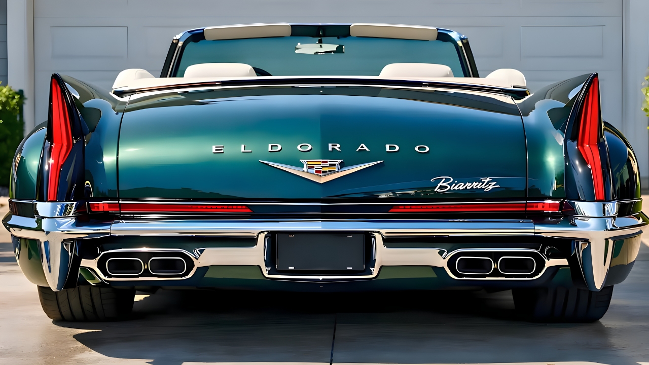 Dark Green 1958 Cadillac Eldorado Biarritz Convertible – Iconic Vintage Style and Premium Design