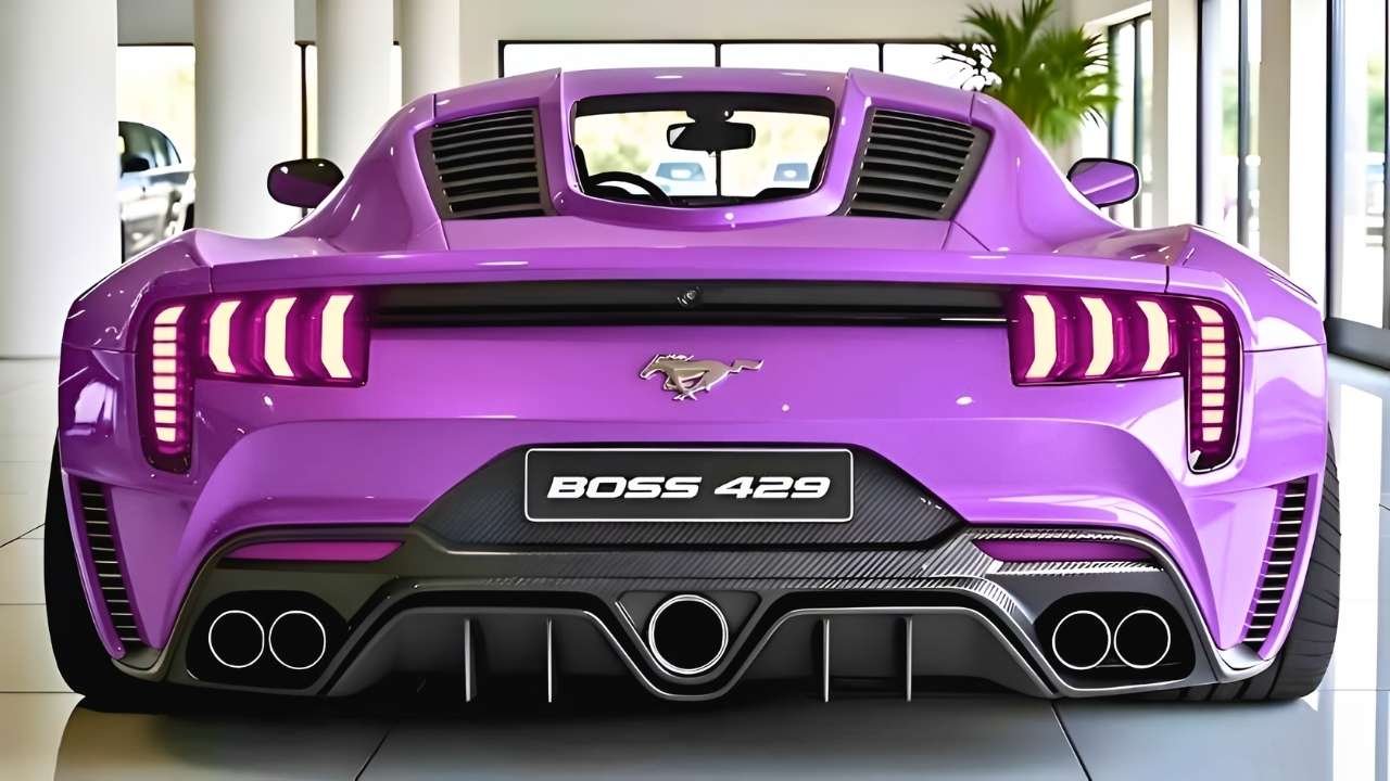 2026 Ford Mustang Boss 429 Concept – Powerful Modern Muscle Car Design