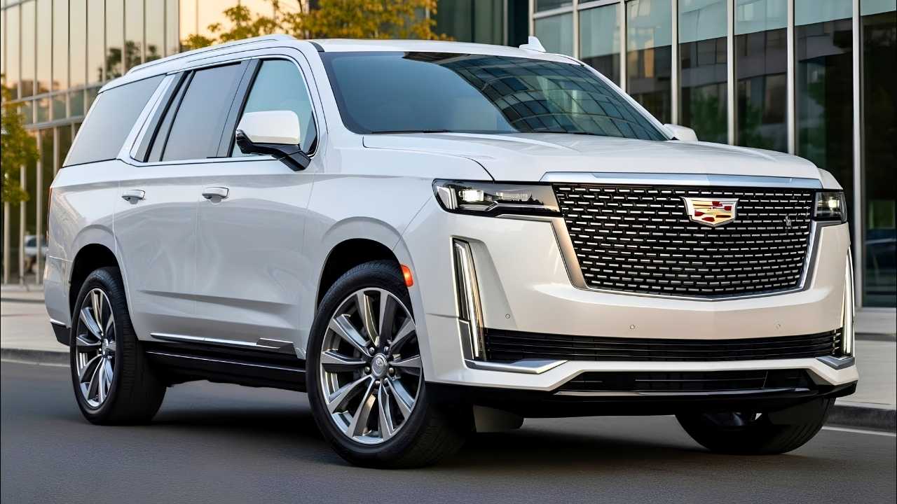 White Cadillac Escalade Luxury SUV – Premium Style and Powerful Performance