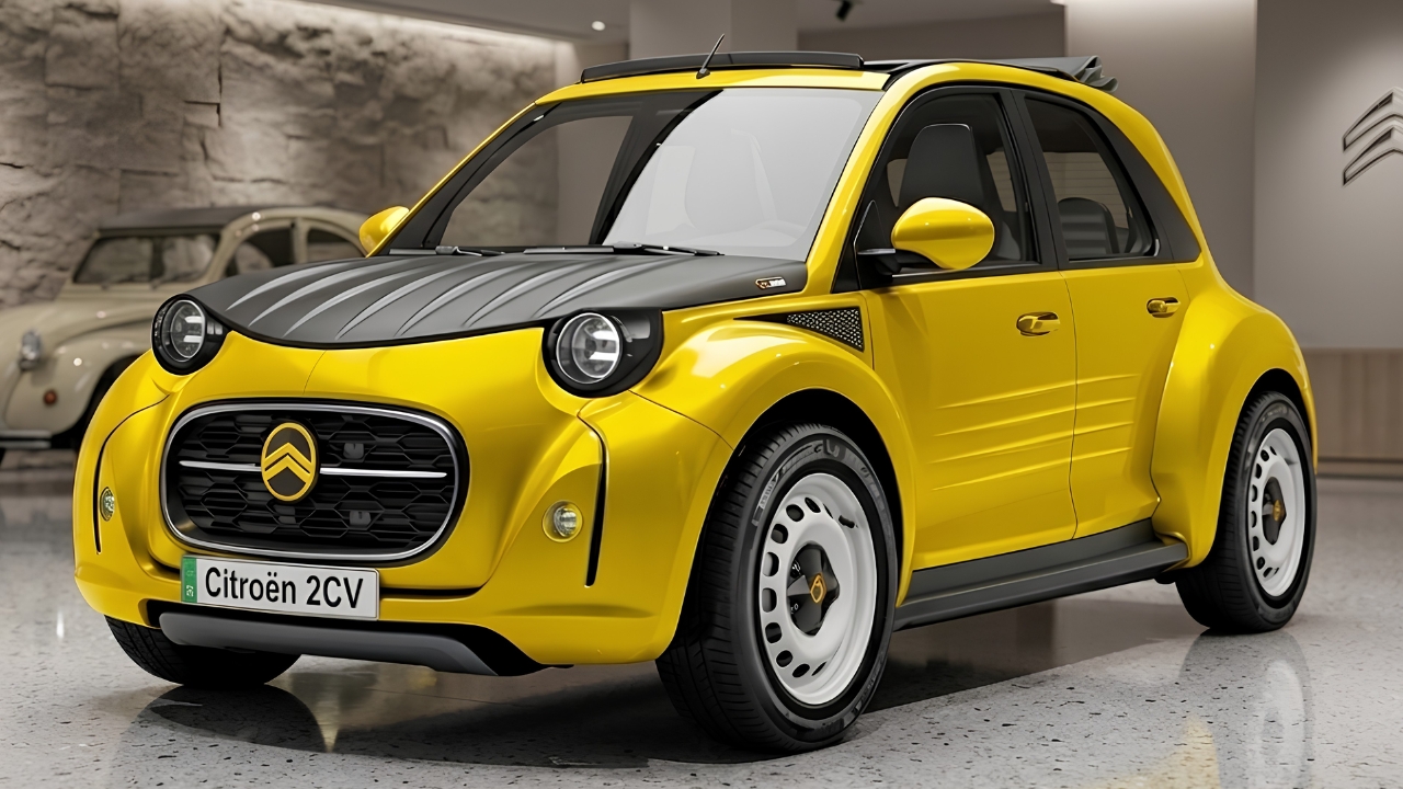 New Citroën 2CV 2026: The Return of a Legendary Classic with Modern Design and Technology