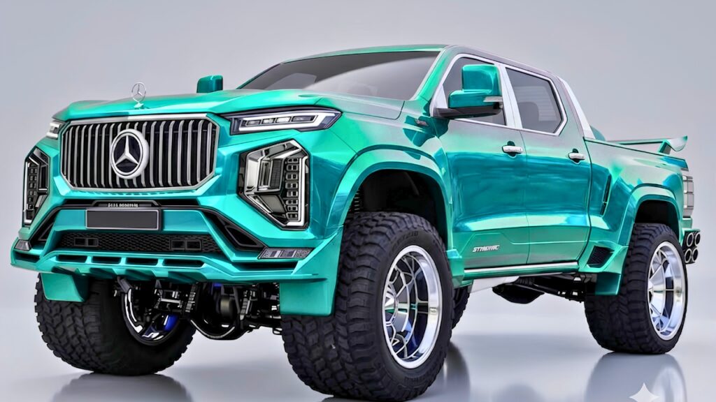 Mercedes-Maybach GLS 1000 Pickup Truck: Lujo, Potencia y Tecnología en una Camioneta Exclusiva