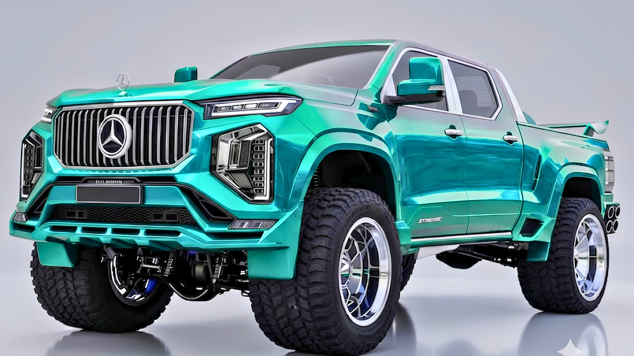 Mercedes-Maybach GLS 1000 Pickup Truck: Lujo, Potencia y Tecnología en una Camioneta Exclusiva