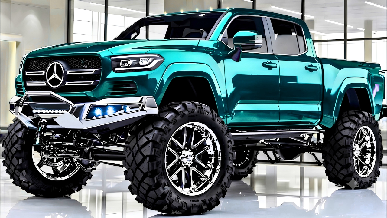 2026 Mercedes X-Class Revealed – A Luxury Pickup Built for Power and Adventure