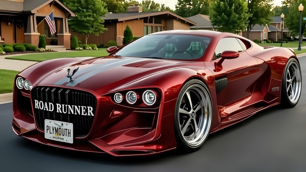 Plymouth Road Runner 2026: A Bold Modern Muscle Car Concept with Iconic Styling, Powerful Performance, Advanced Technology, and an Aggressive Road Presence